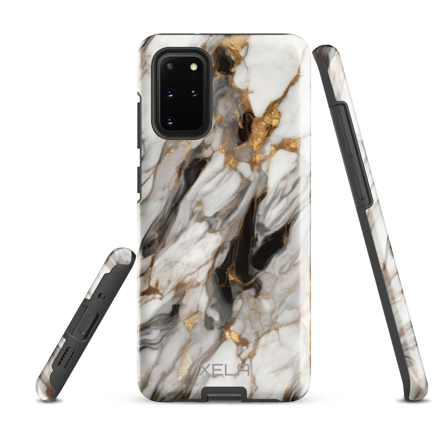 White Marble Tough case for Samsung®